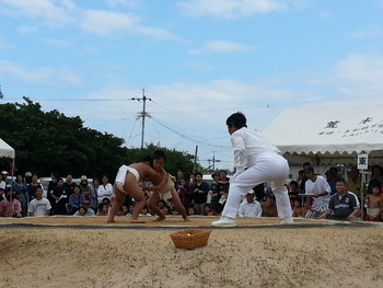 喜界町わんぱく相撲大会