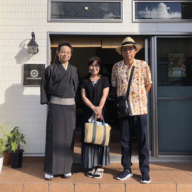 お客様と工房にて☆ お客様と工房にて☆