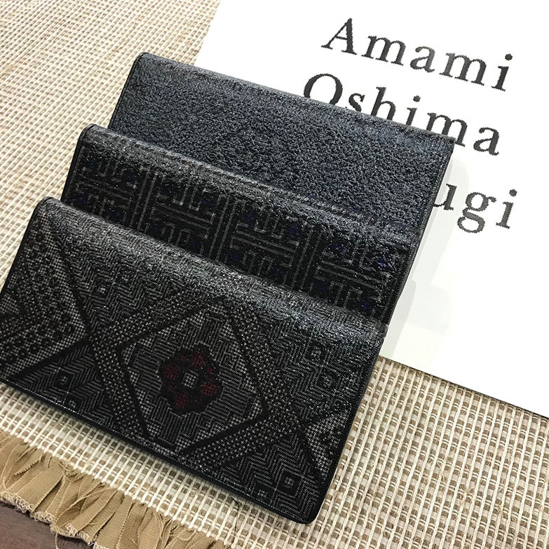 プロテクト大島紬長財布☆ プロテクト大島紬長財布☆