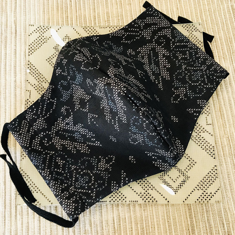 新柄大島紬マスク☆ 新柄大島紬マスク☆