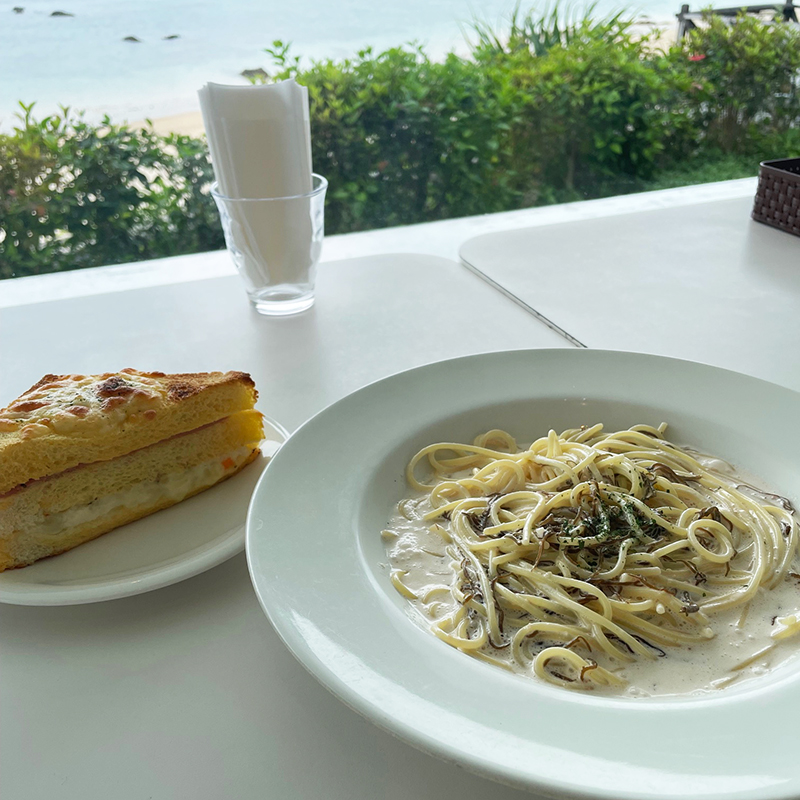 入梅の奄美でパスタランチ☆ 入梅の奄美でパスタランチ☆