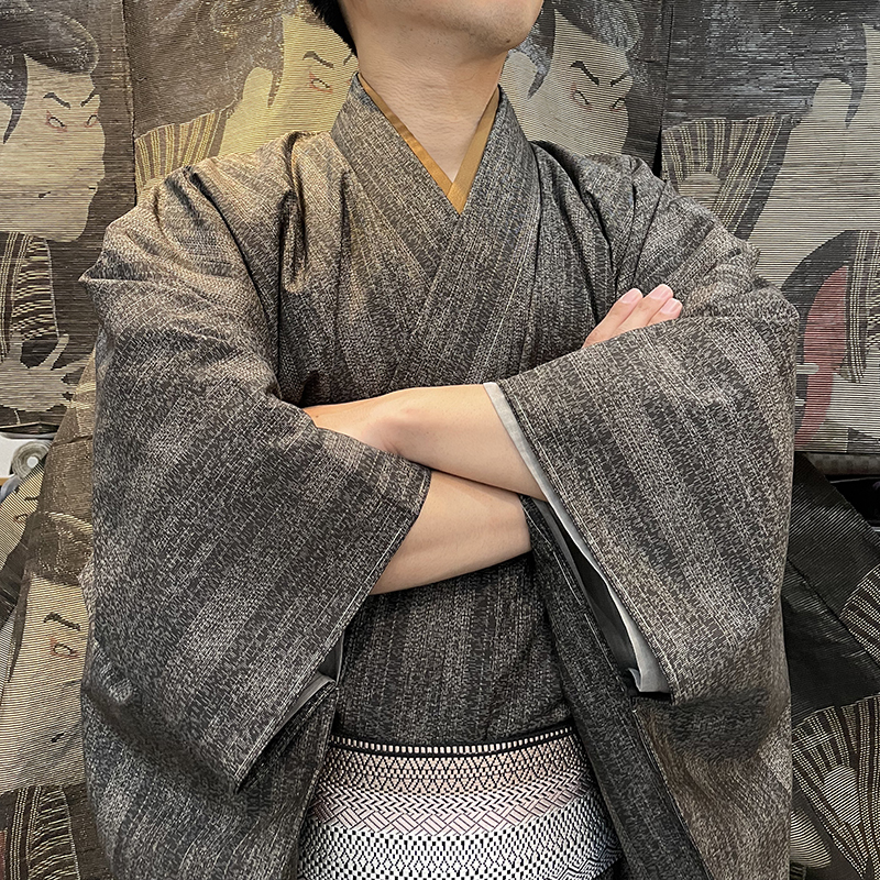 オーダーメイドの大島紬納品☆ オーダーメイドの大島紬納品☆