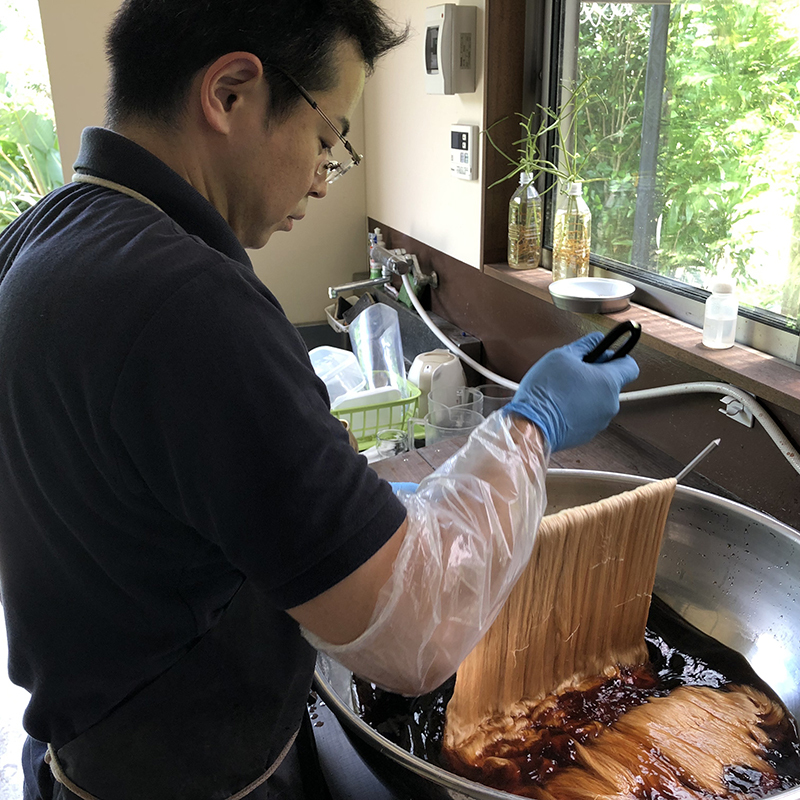 今日は染色デー☆ 今日は染色デー☆