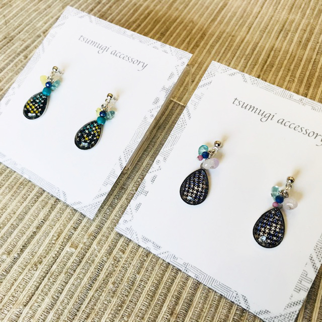 新作の樹脂ノンホールピアス☆ 新作の樹脂ノンホールピアス☆