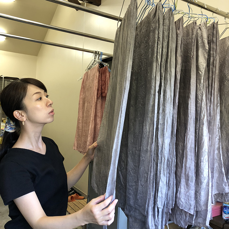 いい色に染め上がってます☆ いい色に染め上がってます☆
