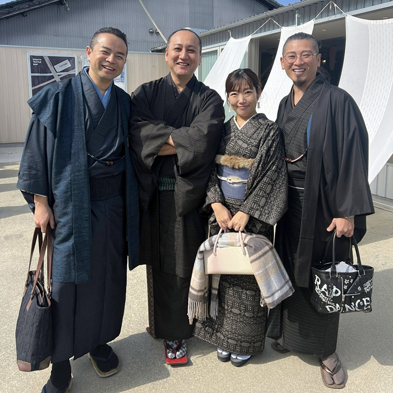 久留米絣産地研修☆ 久留米絣産地研修☆
