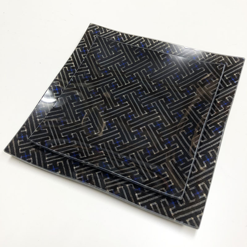 青い秋名バラのお皿が素敵☆ 青い秋名バラのお皿が素敵☆