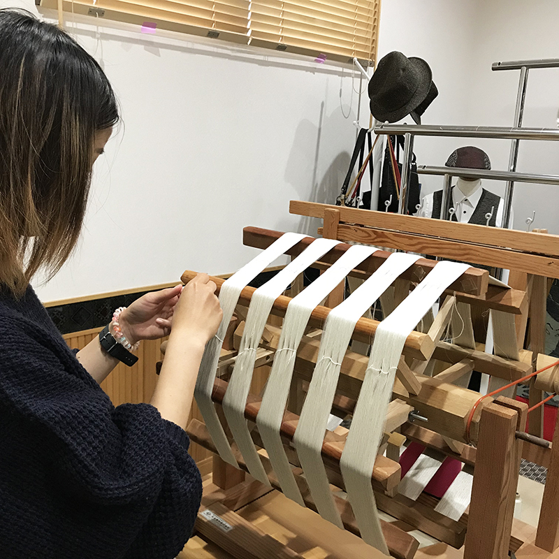 糸扱いは繊細に☆ 糸扱いは繊細に☆