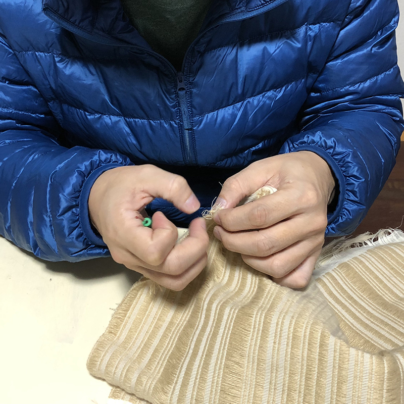 お家で捨て糸取ってます☆ お家で捨て糸取ってます☆