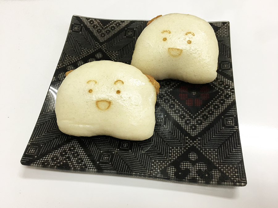 ラブリーな角煮まんと大島紬☆ ラブリーな角煮まんと大島紬☆