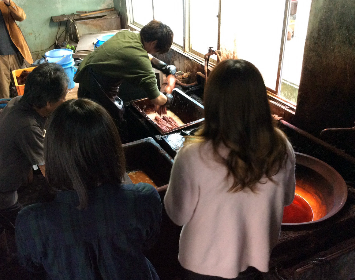研修2日目は紬で☆ 研修2日目は紬で☆