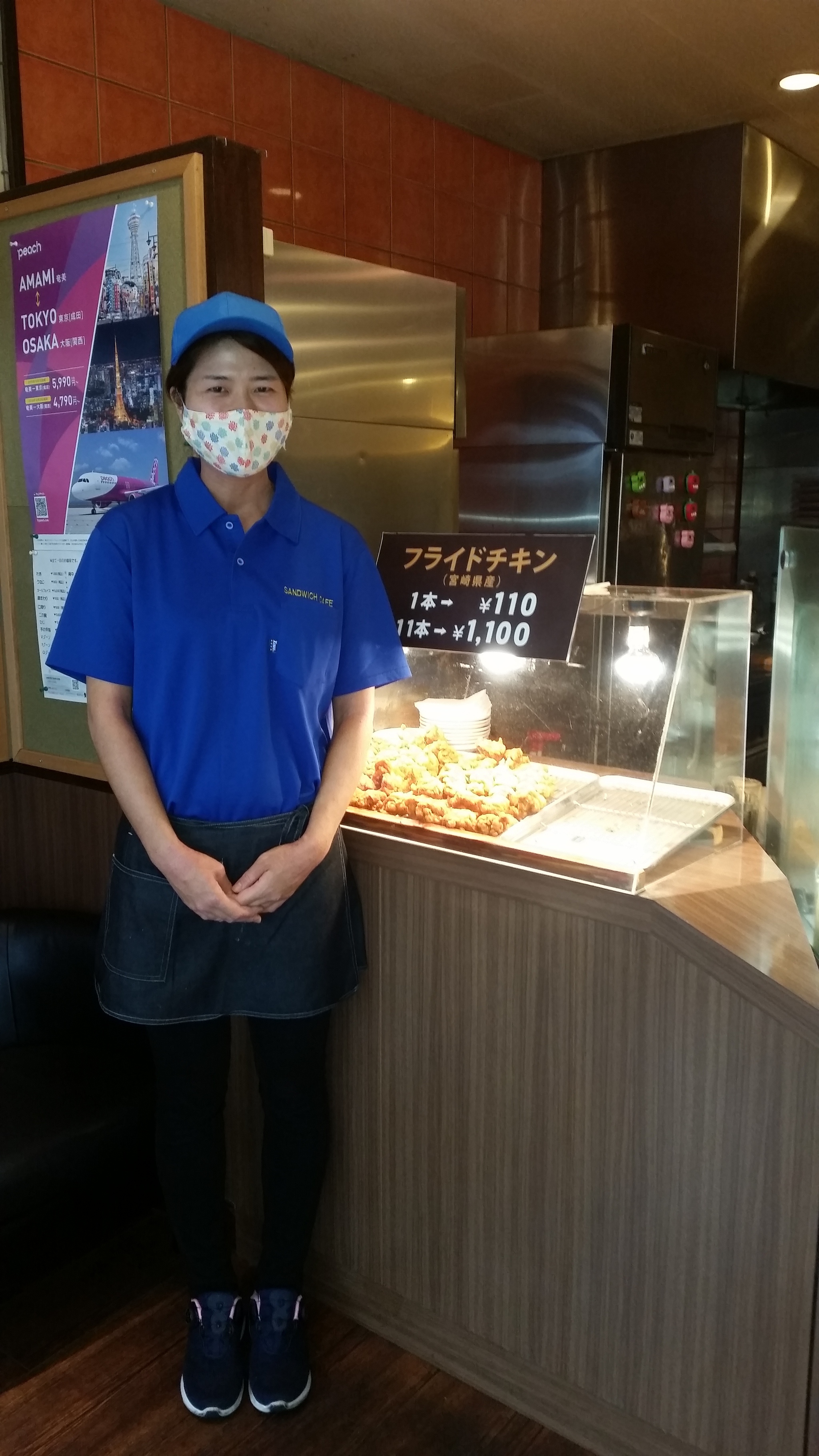 奄美の企業さん頑張れ~‼ サンドイッチカフェさん。 奄美の企業さん頑張れ~‼ サンドイッチカフェさん。