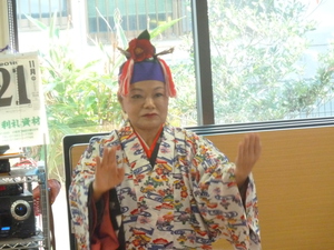 琉球舞踊のお客様