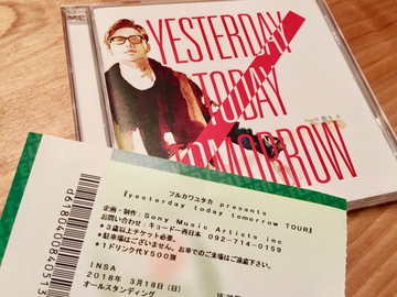 フルカワユタカ yesterday today tomorrow TOUR 福岡公演 フルカワユタカ yesterday today tomorrow TOUR 福岡公演