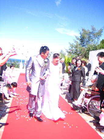 願い叶った!秋晴れwedding♪