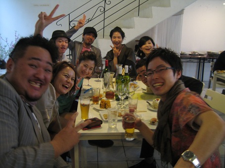 送別会はウェディングパーティで♪