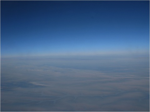 シベリア上空