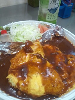 ☆オムハヤシ~☆