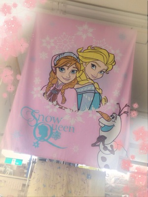 アナ雪タオルケット アナ雪タオルケット