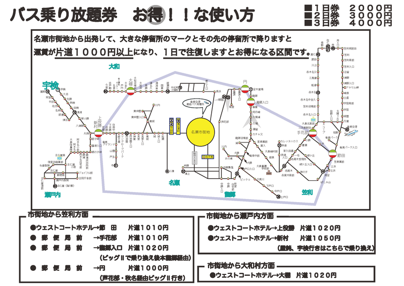 バス乗り放題券