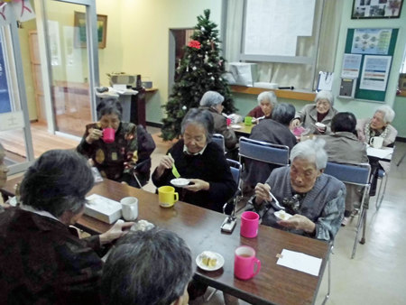 離島・奄美・介護施設・有料老人ホームいきいきホーム・クリスマス