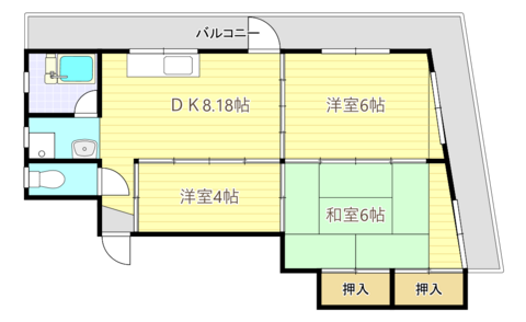 賃貸 3DK県病院近く 賃貸 3DK県病院近く