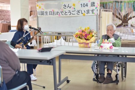 104歳の誕生日会