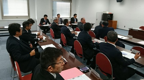 県へトンネルの要望活動 県へトンネルの要望活動