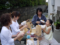 店裏ランチ