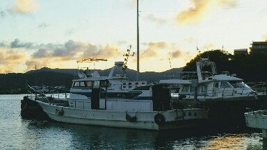 夕方の古仁屋港⚓ 夕方の古仁屋港⚓