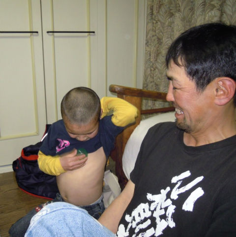 父ちゃん♡遊ぼう♡♡