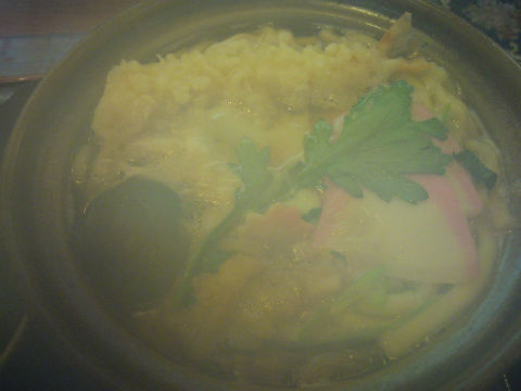 鍋焼うどん(^^♪