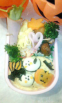 。゚*ハロウィン弁当だよっ*゚。