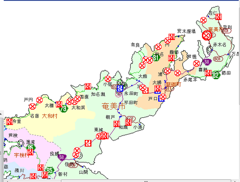 道路通行規制情報