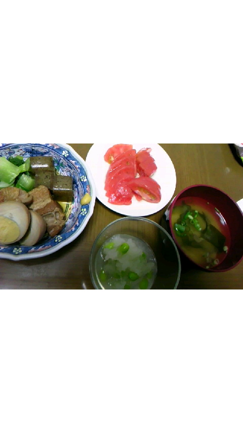 本日の晩ご飯
