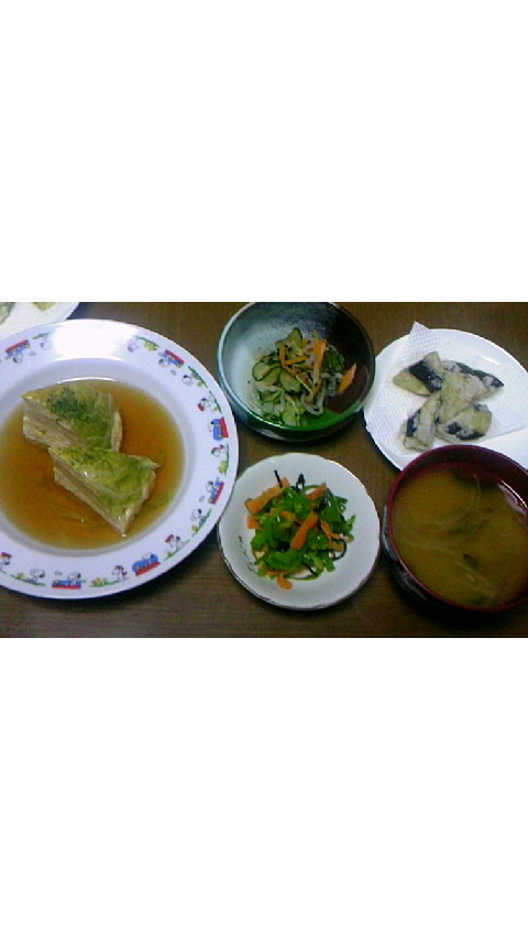 フラフラ晩ご飯