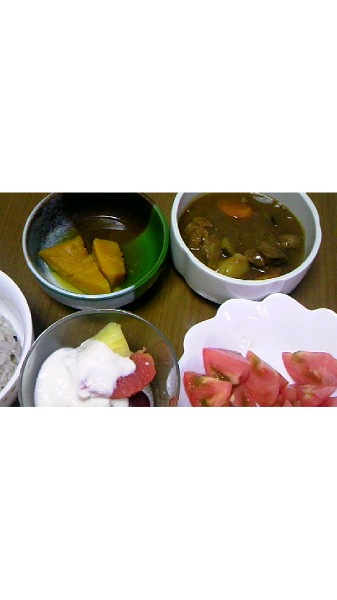 晩?ご飯