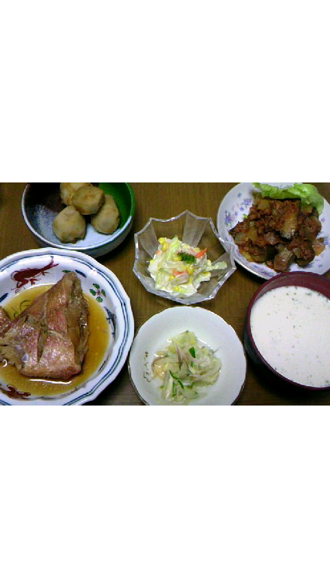 十六夜晩ご飯☆