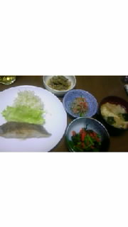 駐車場と晩ご飯