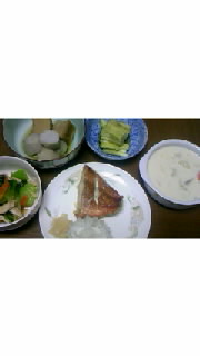 改めて★晩ご飯。
