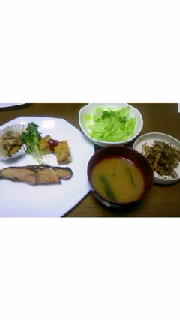 晩ご飯 のち 書類★