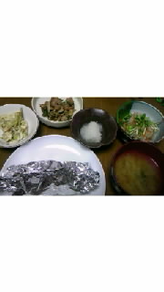 晩ご飯ゎん