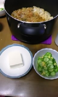 晩ご飯ザ手抜き