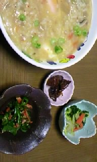ざっくりとι 晩ご飯