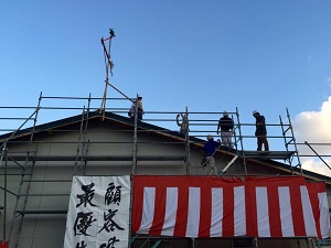 クリスタルボウル体験会&fioreさんの棟上げ クリスタルボウル体験会&fioreさんの棟上げ