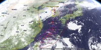 米軍合同台風警報センター　22日　日本時間3時予報
