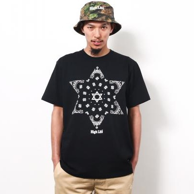 High Life ( ハイライフ ) Bandana Tee / Black High Life ( ハイライフ ) Bandana Tee / Black