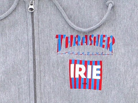 IRIELIFEとTHRASHERのコラボ第1弾!