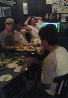 もう一つの土曜日・卓球連盟飲み会(^O^)/