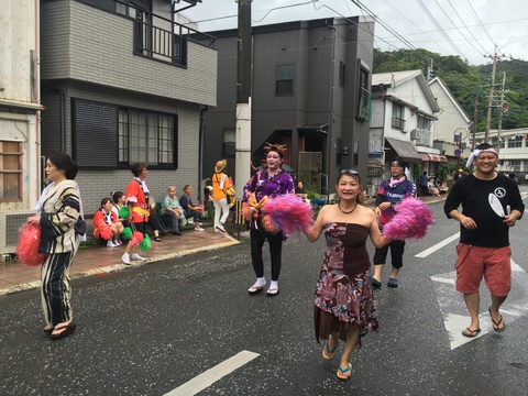 奄美祭りパレード